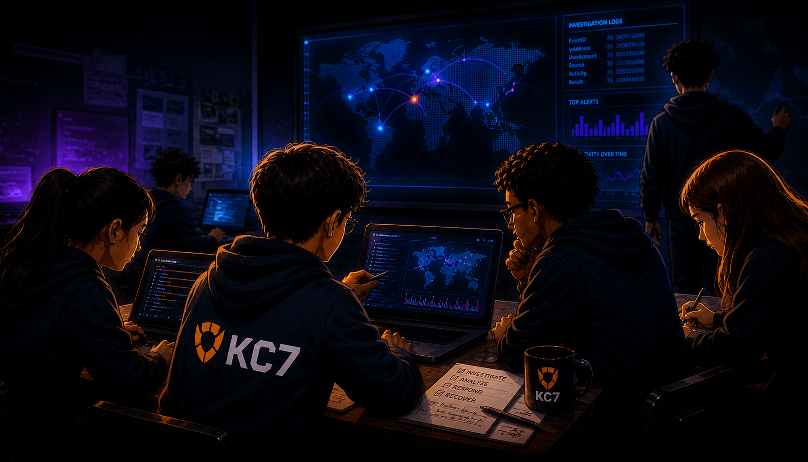 The Second KC7 Cybersecurity Camp Uses Game Immersion to Increase Student Engagement